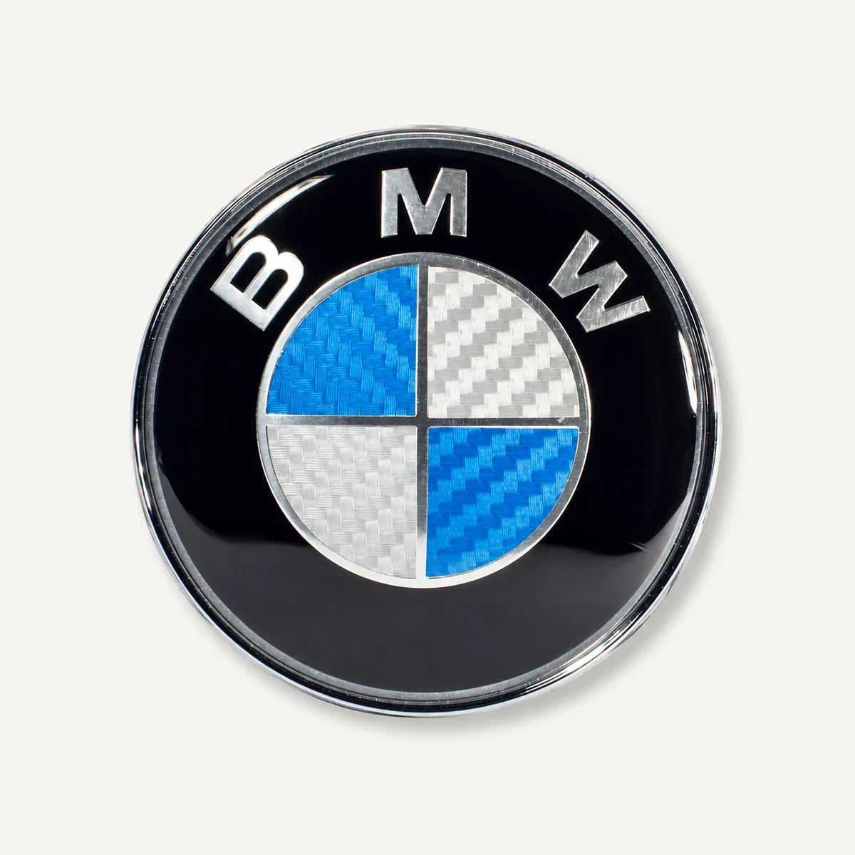 Emblema BMW Capot/Baúl 82-73mm E36/E46/E92/E90 Fibra Carbono. [IRP-CATALOG:INSI025-82MM-1-C.webp:67f304861d8a5831]