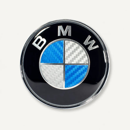 Emblema BMW Capot/Baúl 82-73mm E36/E46/E92/E90 Fibra Carbono. [IRP-CATALOG:INSI025-82MM-1-C.webp:67f304861d8a5831]