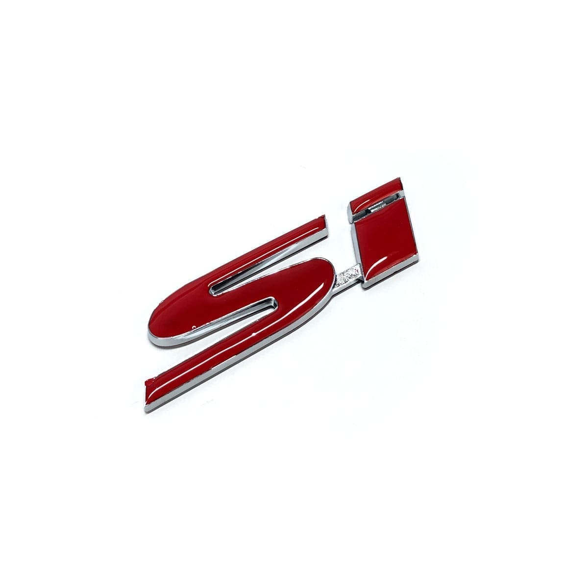 Logo Si Rojo New Civic 06-11 Trasero Autoadhesivo