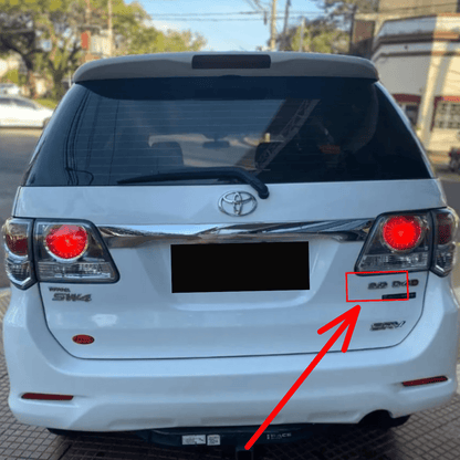 Emblema 3.0 Toyota Hilux Autoadhesivo Trasero 2005-2015