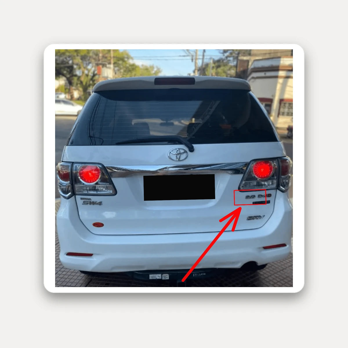 Emblema 3.0 Toyota Hilux Autoadhesivo Trasero 2005-2015. [IRP-CATALOG:INSI028-GALLERY-3-C.webp:607be4b499e0d05a]