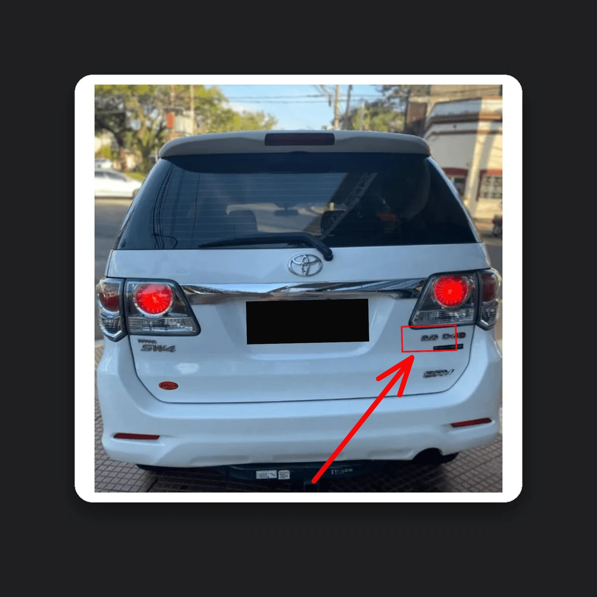 Emblema 3.0 Toyota Hilux Autoadhesivo Trasero 2005-2015. [IRP-CATALOG:INSI028-GALLERY-3-O.webp:8973846f214e017a]