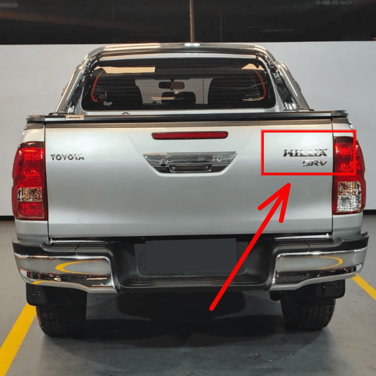 Emblema Toyota Hilux Linea Nueva 2016-2025