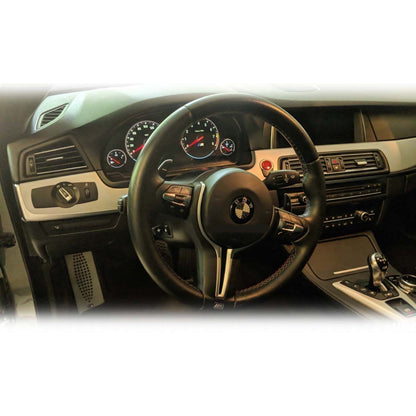 Emblema Volante BMW Fibra de Carbono 45mm