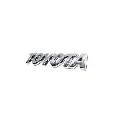 Emblema de Toyota Hilux palabra TOYOTA Cromado 150X28mm
