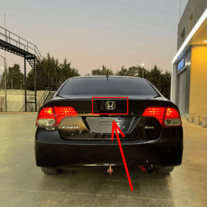 Emblema Trasero Honda Cromado