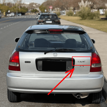 Emblema de Baúl Palabra Honda Civic 96-00 Trasero Cromado