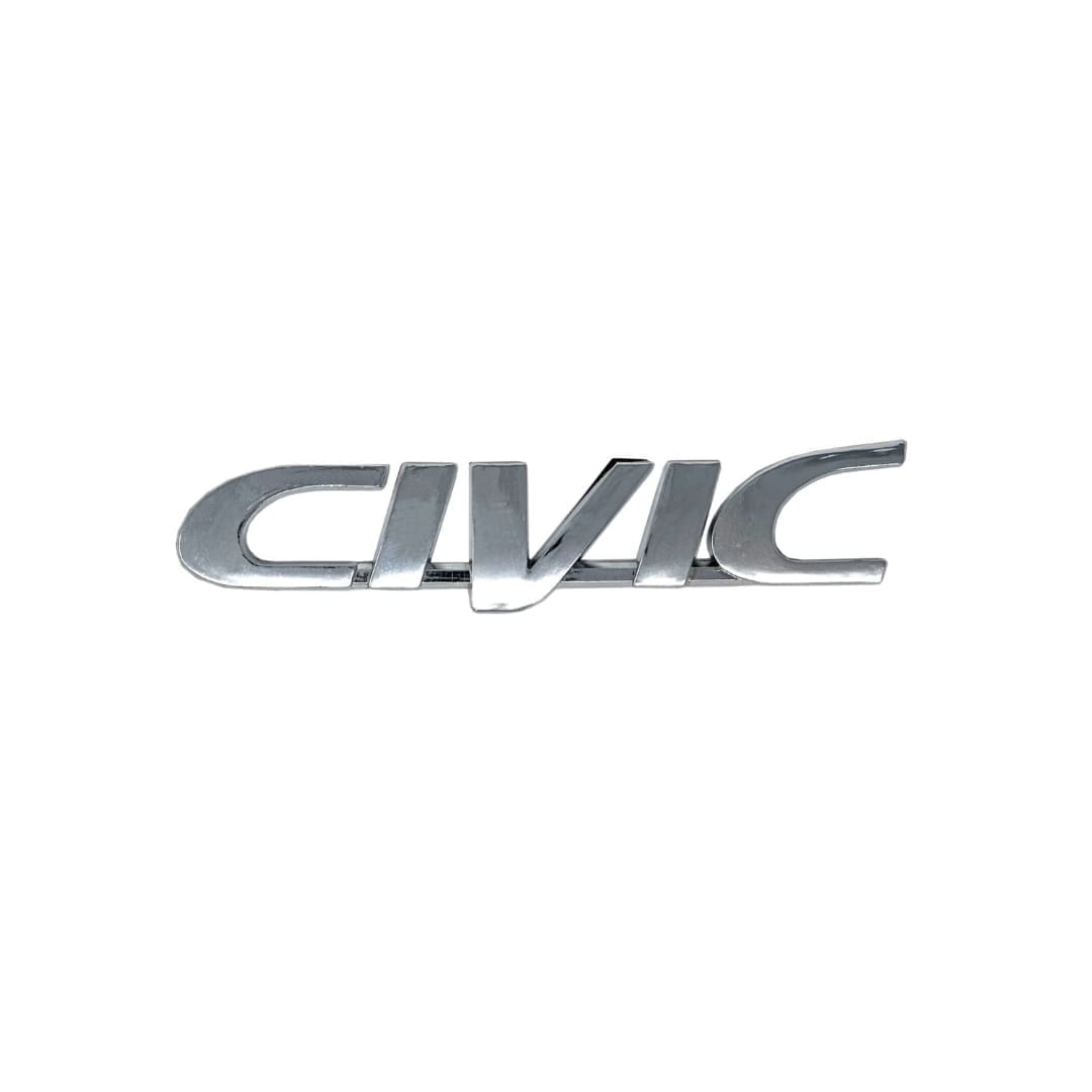 Emblema de Baúl Palabra Honda Civic 96-00 Trasero Cromado