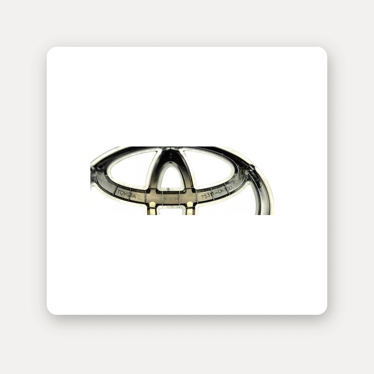 Emblema Toyota 190X130MM 2017/19 753110K130. [IRP-CATALOG:INSI059-GALLERY-3-C.webp:57d093a4329c278f]