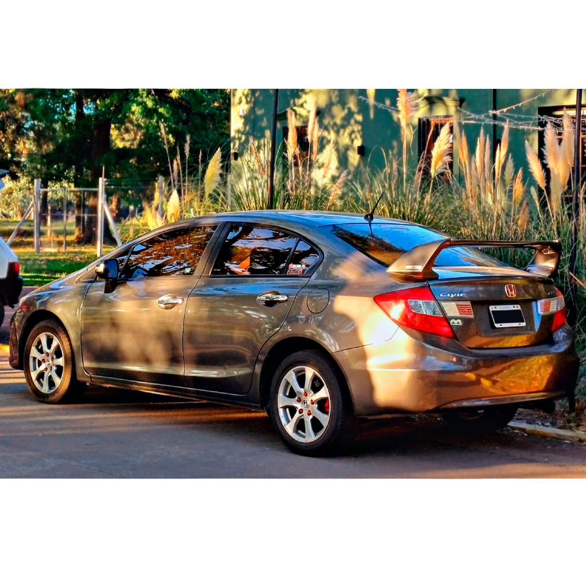 Alerón MUGEN para Honda Civic Si 06-15 de 3 Piezas