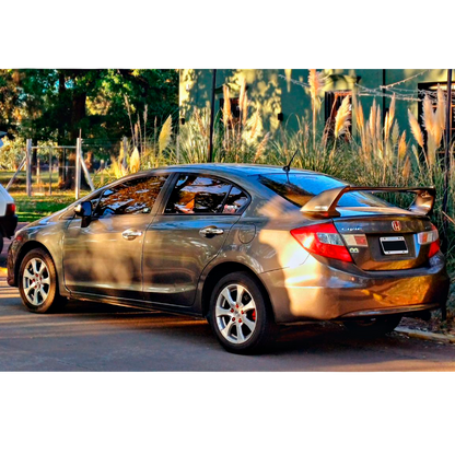 Alerón MUGEN para Honda Civic Si 06-15 de 3 Piezas