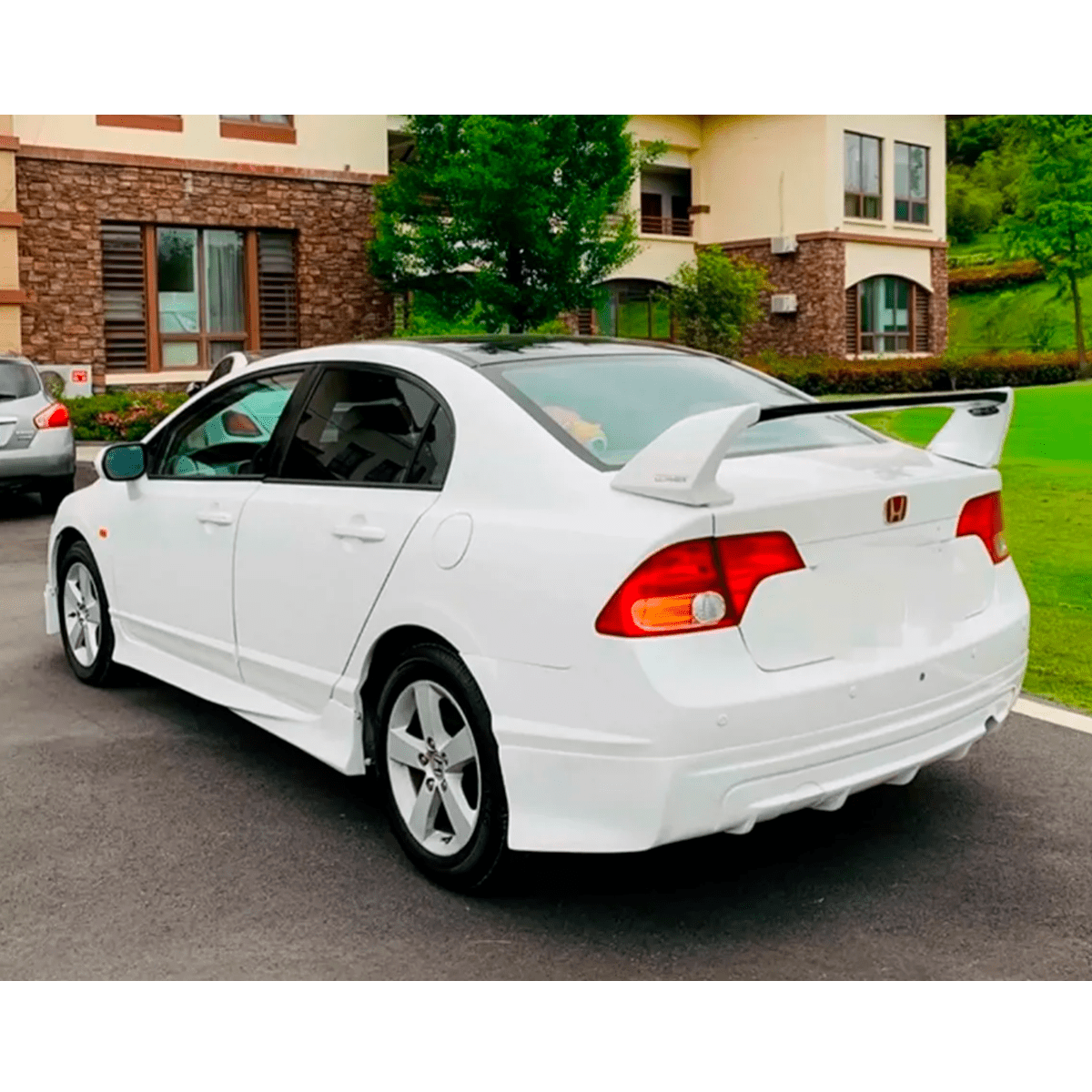 Alerón MUGEN para Honda Civic Si 06-15 de 3 Piezas