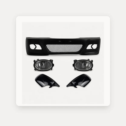 Kit Paragolpe + Carcasas Espejo Para Bmw E46 M3 Negro. [IRP-CATALOG:KIT-BUMP004-ESPE004-GALLERY-1-C.webp:e5ac93f16c735ef9]