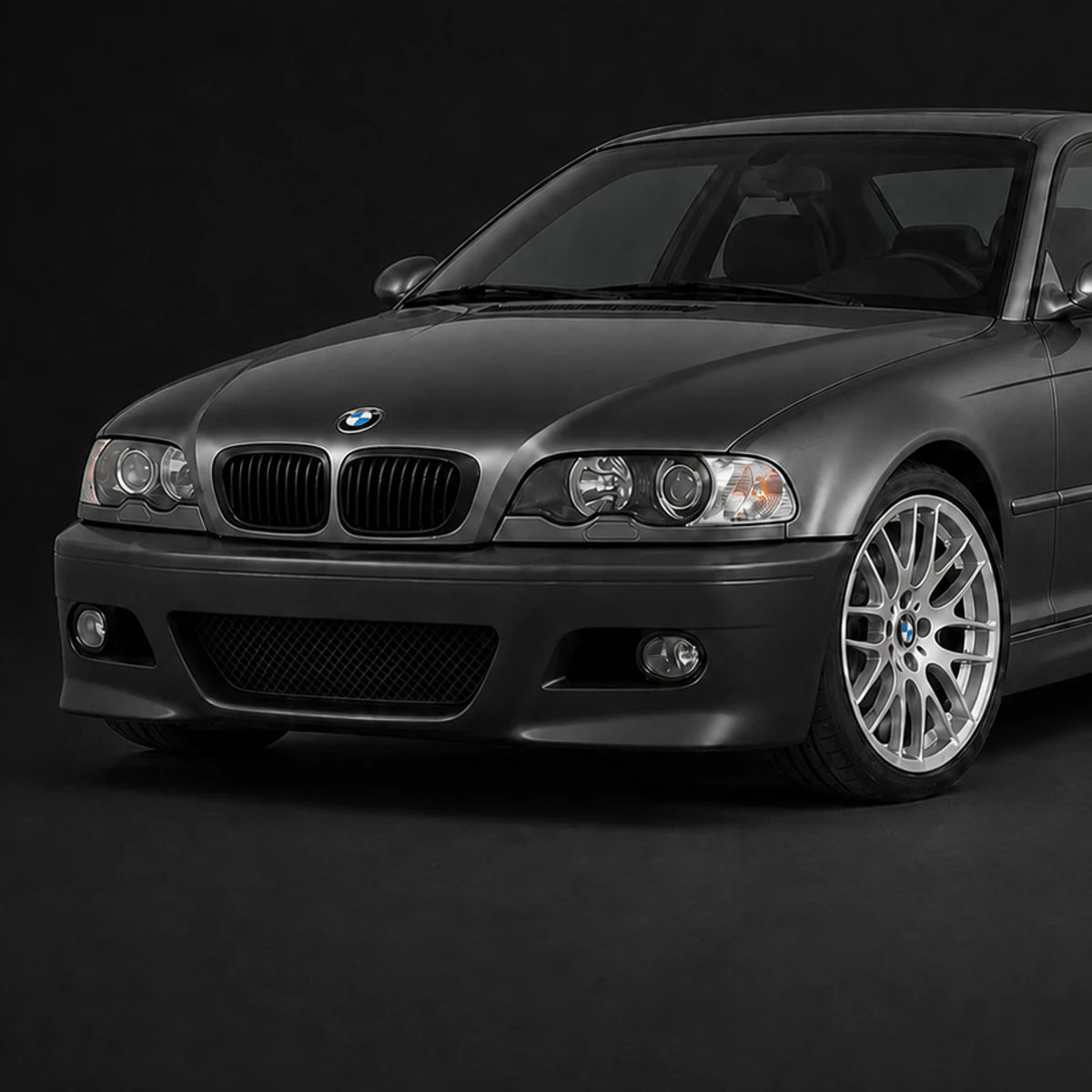 Kit Paragolpe + Parrillas Para Bmw E46 M3 Pre Lci 99-01 Negro. [IRP-CATALOG:KIT-BUMP004-PARR027-2DR-1-O.webp:c5a5cf008e0f8097]