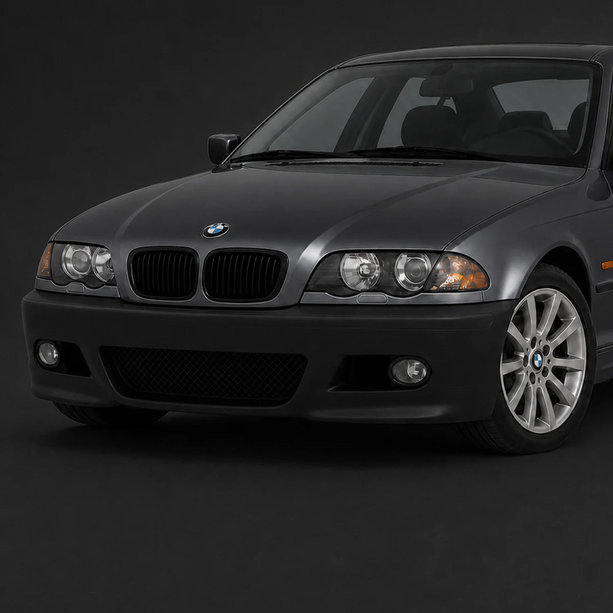 Kit Paragolpe + Parrilla Para Bmw E46 M3 Pre Lci 99-01 Negro. [IRP-CATALOG:KIT-BUMP004-PARR027-4DR-1-O.webp:d5ffe3461c7f5c55]