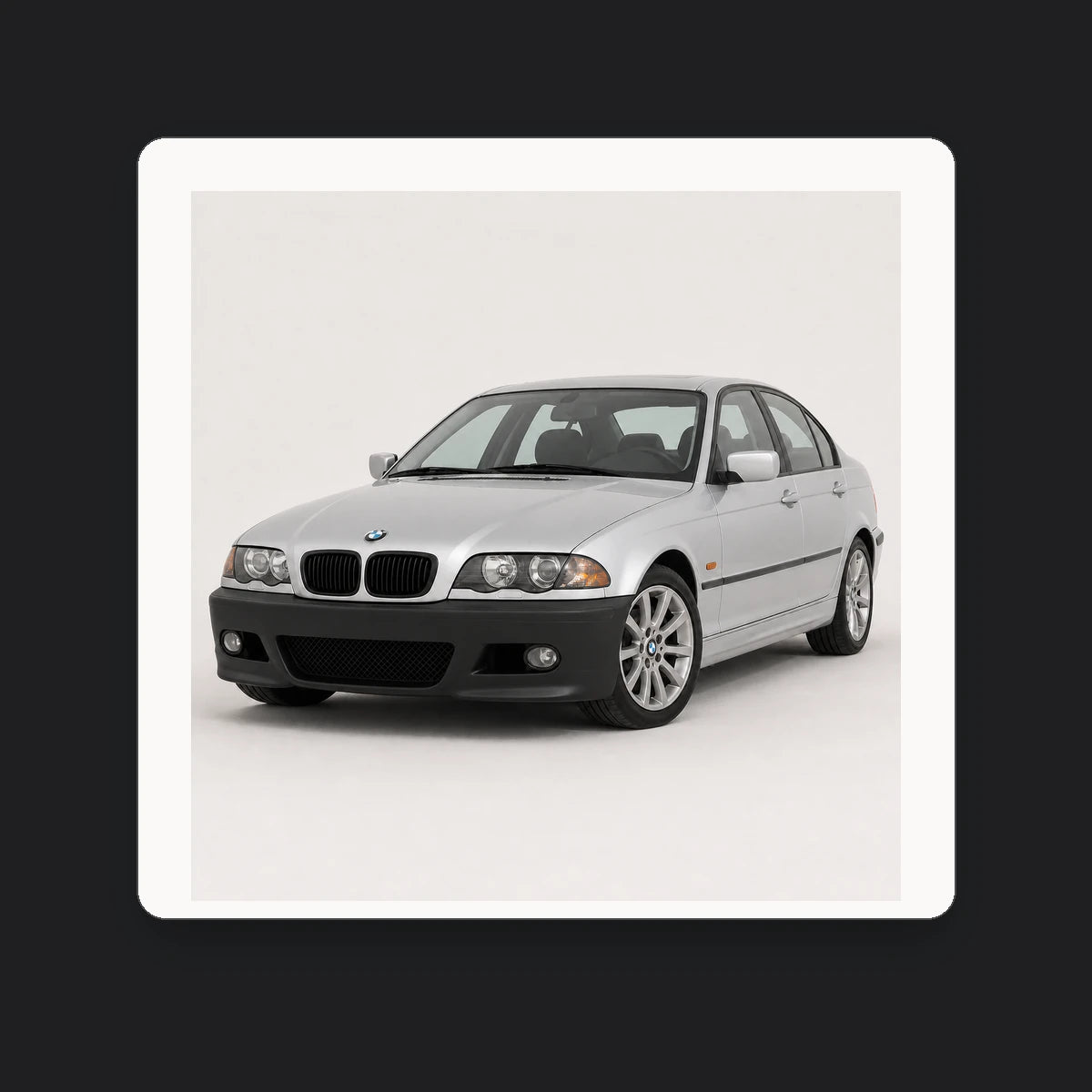 Kit Paragolpe + Parrilla Para Bmw E46 M3 Pre Lci 99-01 Negro. [IRP-CATALOG:KIT-BUMP004-PARR027-4DR-GALLERY-3-O.webp:06d4e905512987a8]