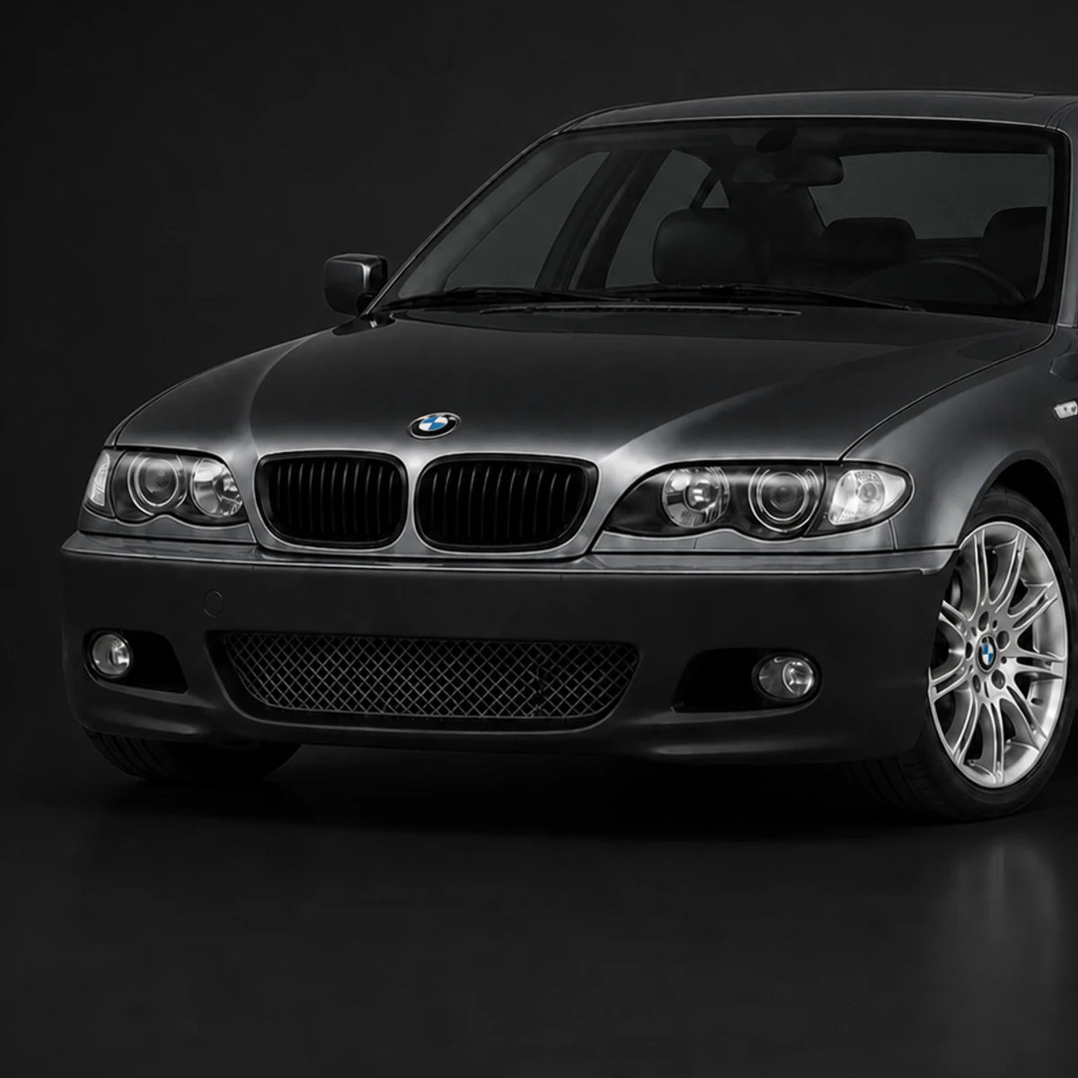 Kit Paragolpe + Parrillas Para Bmw E46 M3 Lci 02-05 Negro. [IRP-CATALOG:KIT-BUMP004-PARR028-4DR-1-O.webp:a728a658b227f60a]