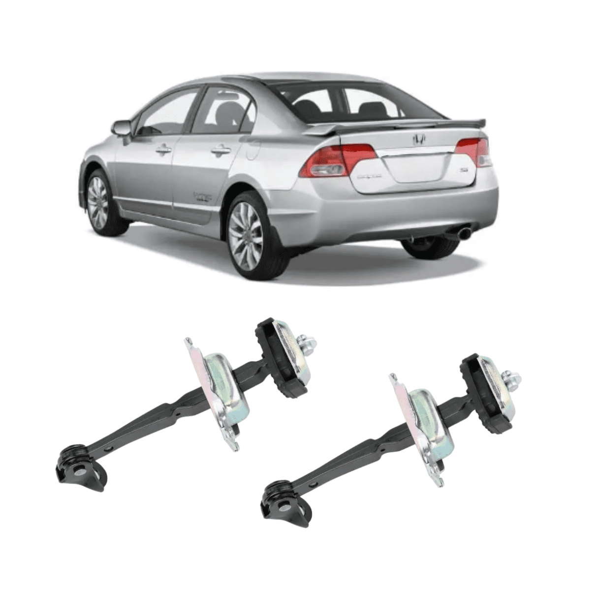 Limitadores De Puertas Delanteras Honda Civic 06-11
