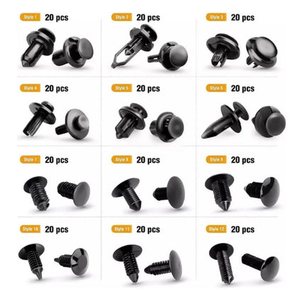 Kit 240 Clips + 2 Guardaplast Delanteros Honda Civic 06-11