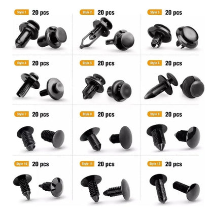 Kit 240 Clips + 2 Guardaplast Delanteros Honda CRV 07-11