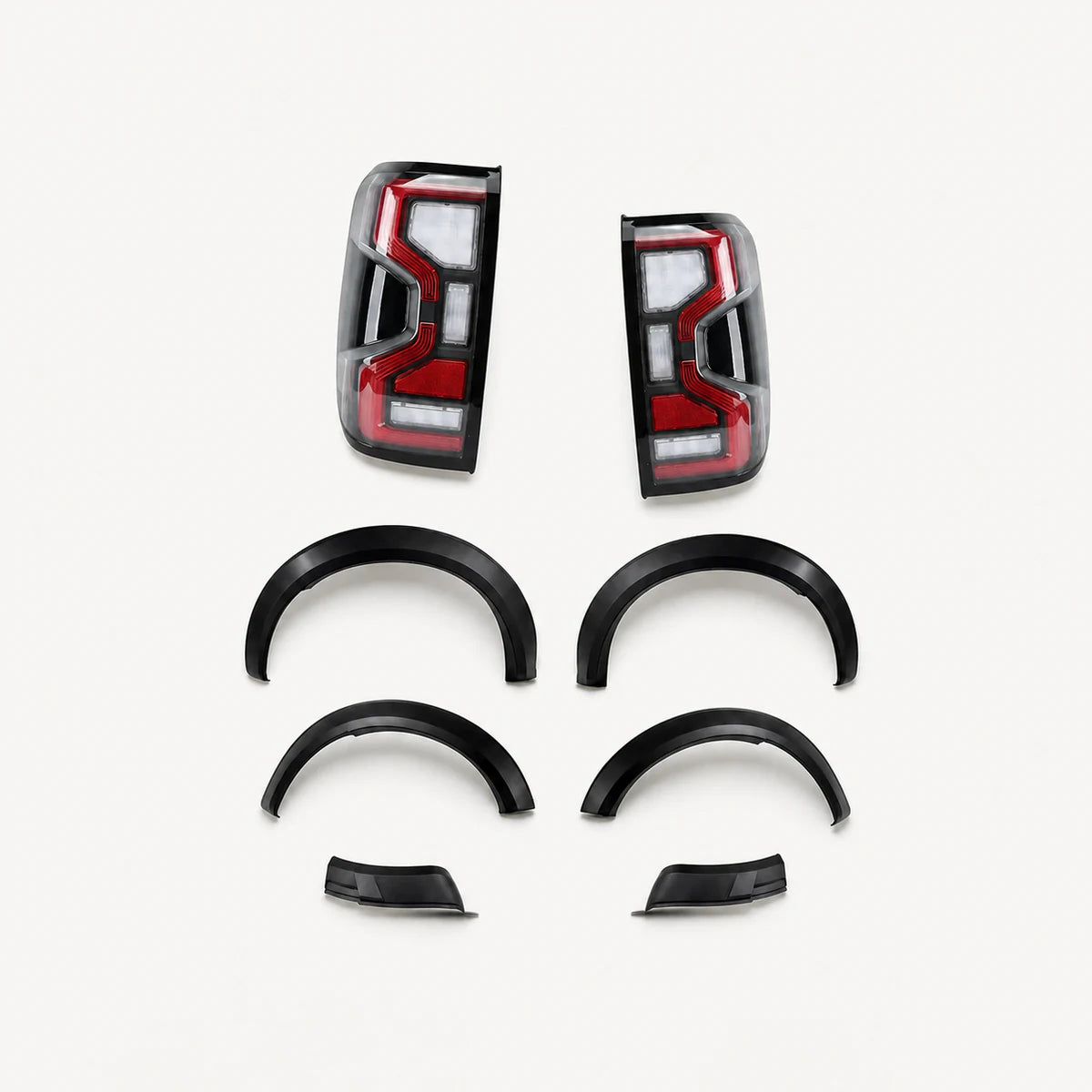 Kit Fenders + Faros Led Raptor Ford Ranger T9 23-26 Negro. [irp-catalog:kit-fend003-tail001-gallery-1-c.webp:85f6286e5fb759ef]