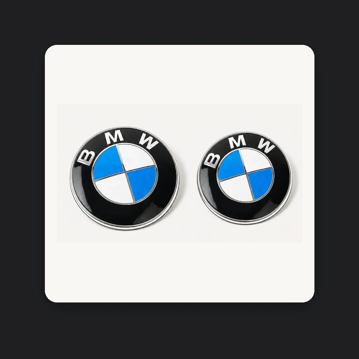 Kit X2 Emblemas BMW Capot y Baúl 82mm/73mm Insignias OEM. [IRP-CATALOG:KIT-X2-BMW-73MM-82MM-OEM-GALLERY-1-O.webp:1ba3f97d4967aeb5]