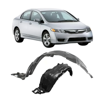Kit X2 Guardaplast Delanteros Honda New Civic 2006-2011