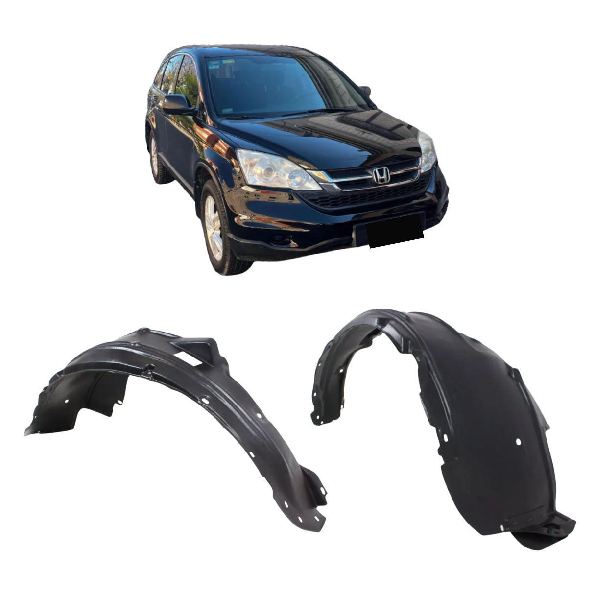 Kit X2 Guardaplast Pasarueda Delanteros Honda Crv 2007-2011