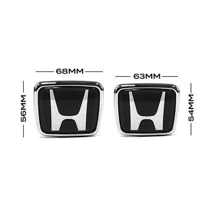 Kit X3 Emblema Exteriores + Volante Honda Civic Accord 88-00