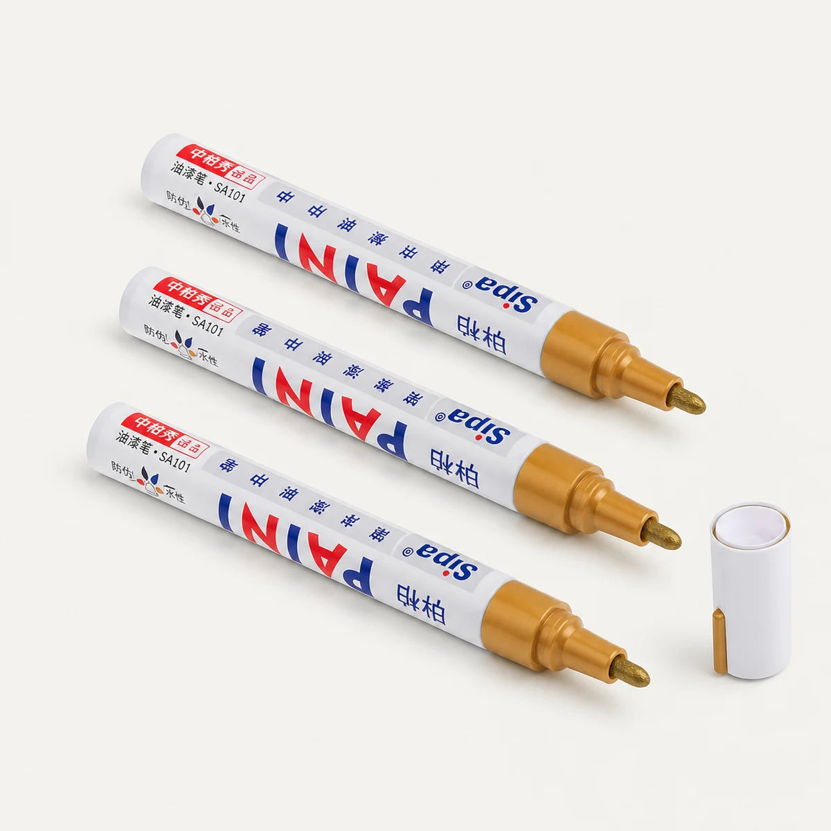 Marcadores Fibrones Dorados De Pintura Sintética Kit X3  Indeleble Oleo. [irp-catalog:kit-x3-fibr001-dor-gallery-4-c.webp:c88a8fab5d9129bc]