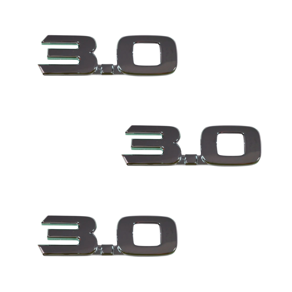 Kit X3 Emblemas 3.0 Toyota Hilux Autoadhesivo 2005-2015