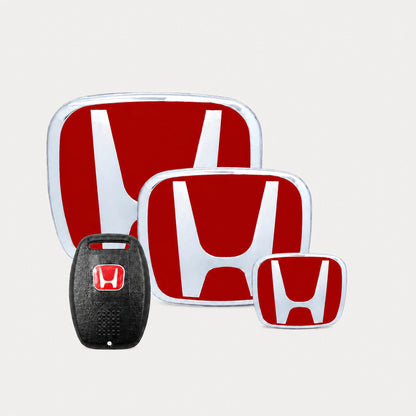 Kit X4 Emblemas Exteriores - Volante y Llave Rojas City 08-13. [IRP-CATALOG:KIT-X4-CITY-08-13-ROJ-1-C.webp:5d22a89e6b5f45b5]