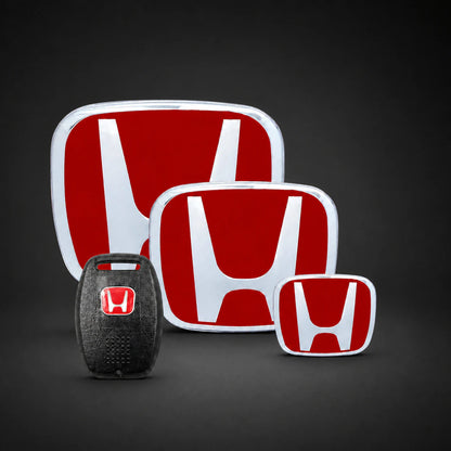 Kit X4 Emblemas Exteriores - Volante y Llave Rojas City 08-13. [IRP-CATALOG:KIT-X4-CITY-08-13-ROJ-1-O.webp:c05432f75b01ebe6]