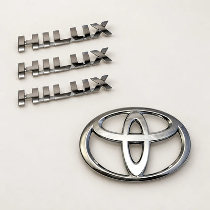Emblemas Toyota Hilux Laterales Trasero Parrilla 17-19. [IRP-CATALOG:KIT-X4-EMB-HILUX-17-19-GALLERY-1-C-8e99b2e56e01634f.webp:8e99b2e56e01634f]