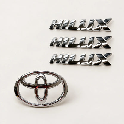 Emblemas Toyota Hilux Laterales Trasero Parrilla 17-19. [IRP-CATALOG:KIT-X4-EMB-HILUX-17-19-GALLERY-2-C-6132819948beb2d4.webp:6132819948beb2d4]