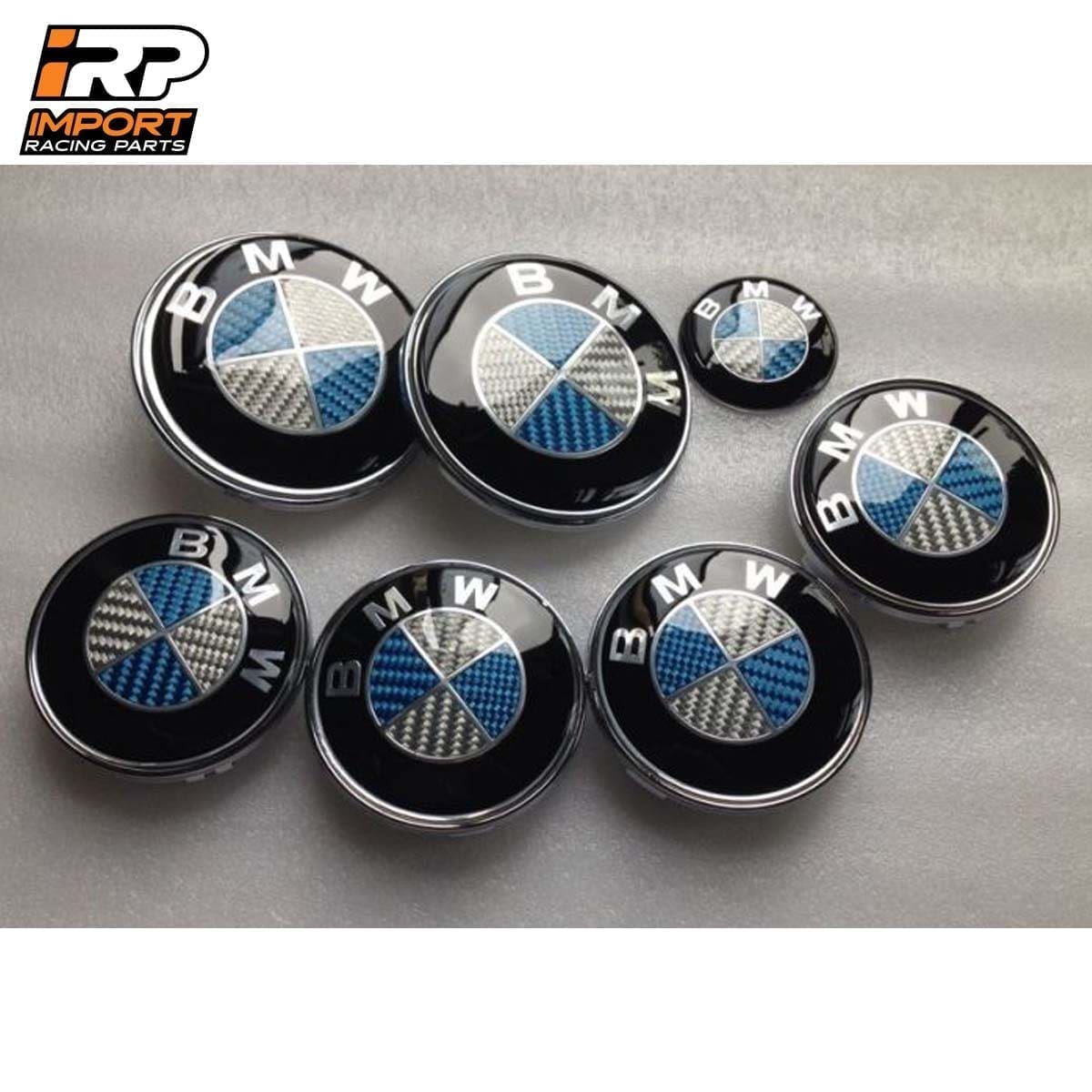 Centro de Llanta para BMW 68mm 36136783536 OEM Fibra Carbono