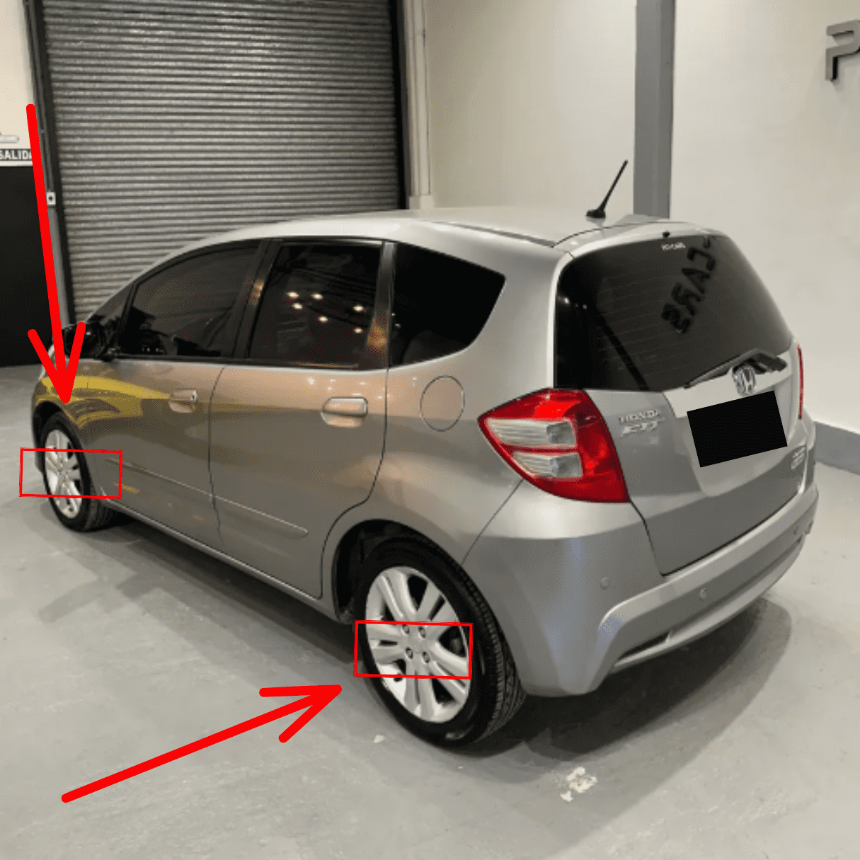 Kit X4 Centros de Llanta para Honda Fit de 56mm