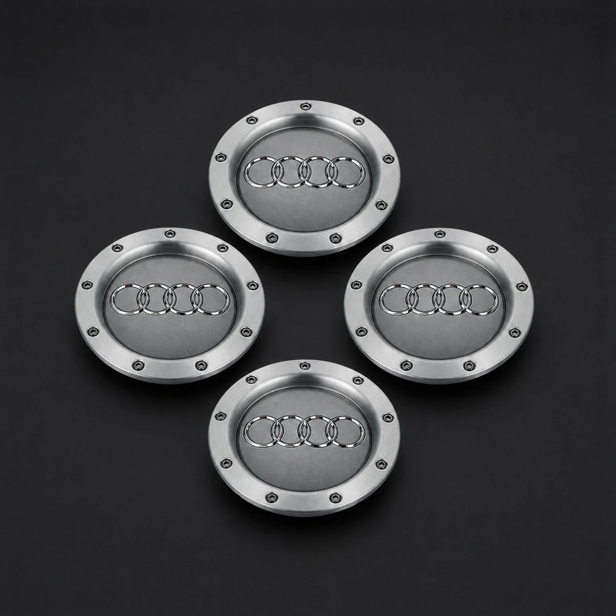 Kit X4 Centros Llantas para Audi - TT/A3/A4/A6 8D0601165K. [IRP-CATALOG:KIT-X4-WHUB007-1-O.webp:b4a4ec24b03a8000]