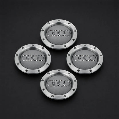 Kit X4 Centros Llantas para Audi - TT/A3/A4/A6 8D0601165K. [IRP-CATALOG:KIT-X4-WHUB007-1-O.webp:b4a4ec24b03a8000]