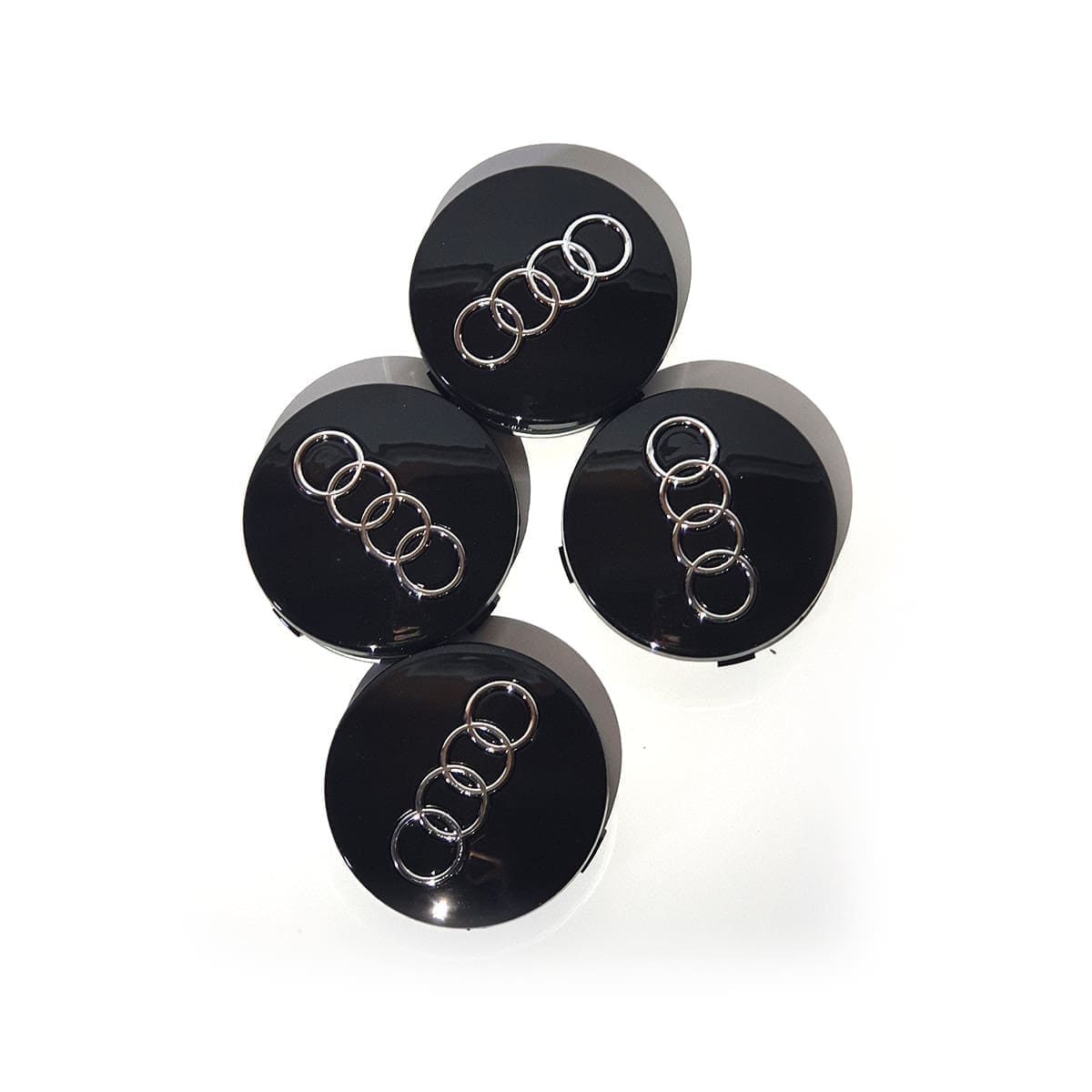 Kit X4 Centros De Llanta Audi 60mm 4b0 601 170 A