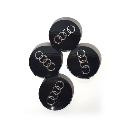 Kit X4 Centros De Llanta Audi 60mm 4b0 601 170 A