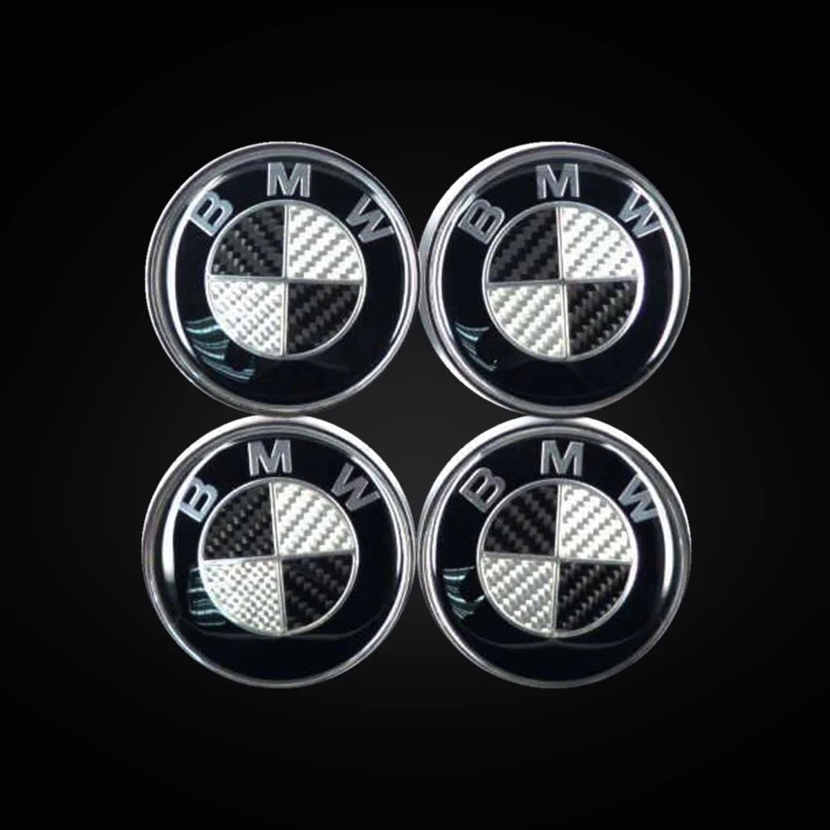 Kit X4 Centros de Llanta para BMW 68mm 36136783536 Fibra de Carbono. [IRP-CATALOG:KIT-X4-WHUB016-CF-1-O.webp:dda7b5dc62da69e1]
