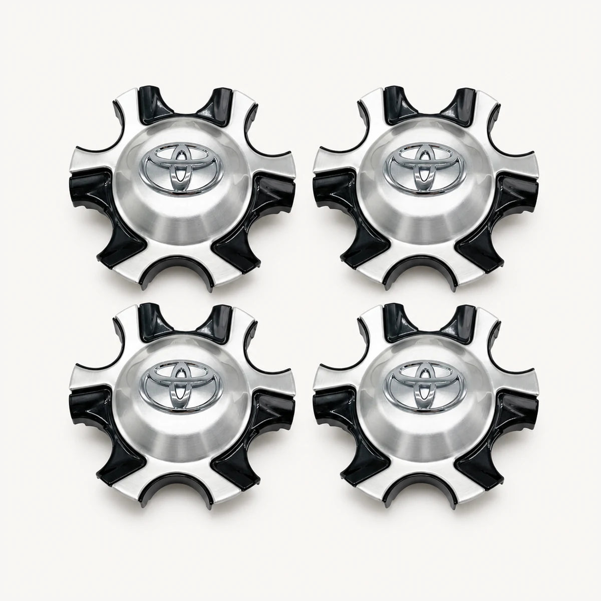 Kit X4 Centros de llanta para Toyota Hilux SRX SW4 2016-2020. [IRP-CATALOG:KIT-X4-WHUB025-1-C.webp:528284818134924d]