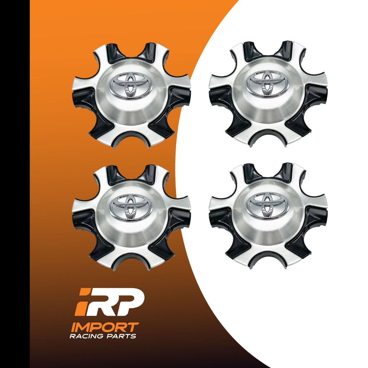 Kit X4 Centros de llanta para Toyota Hilux SRX SW4 2016-2020