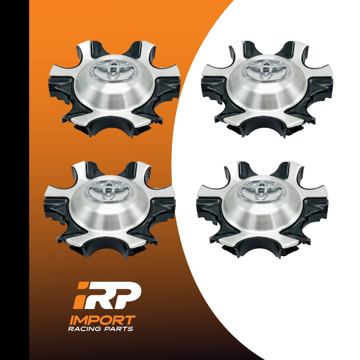 Kit X4 Centros de llanta para Toyota Hilux SRX SW4 2016-2020