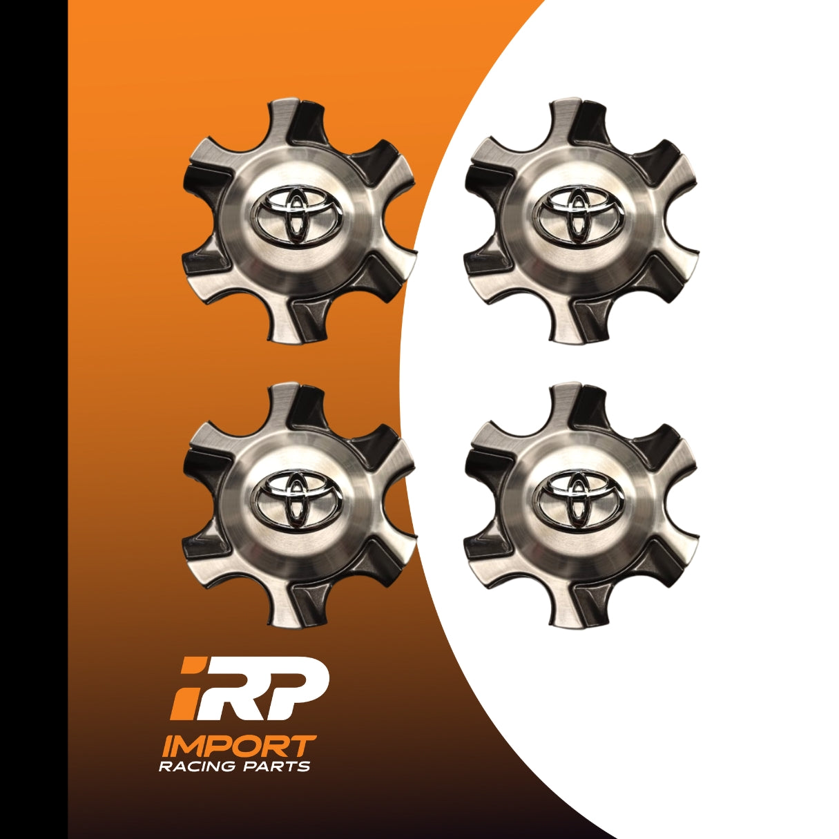 Kit X4 Centros de llanta para Toyota Hilux SRX SW4 2016-2020