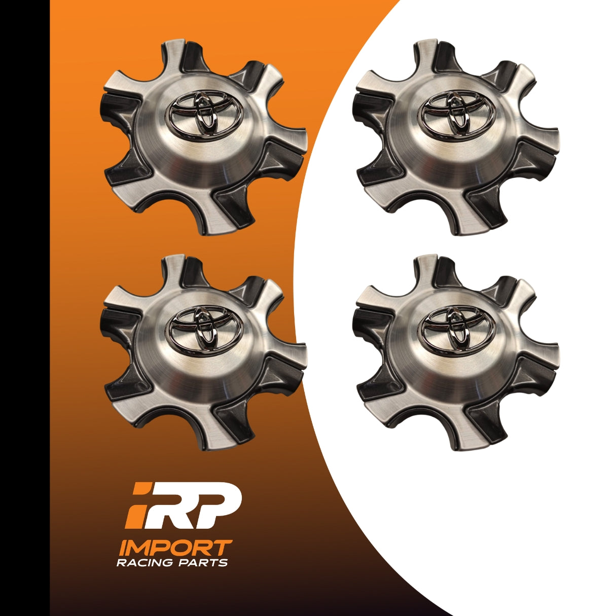 Kit X4 Centros de llanta para Toyota Hilux SRX SW4 2016-2020