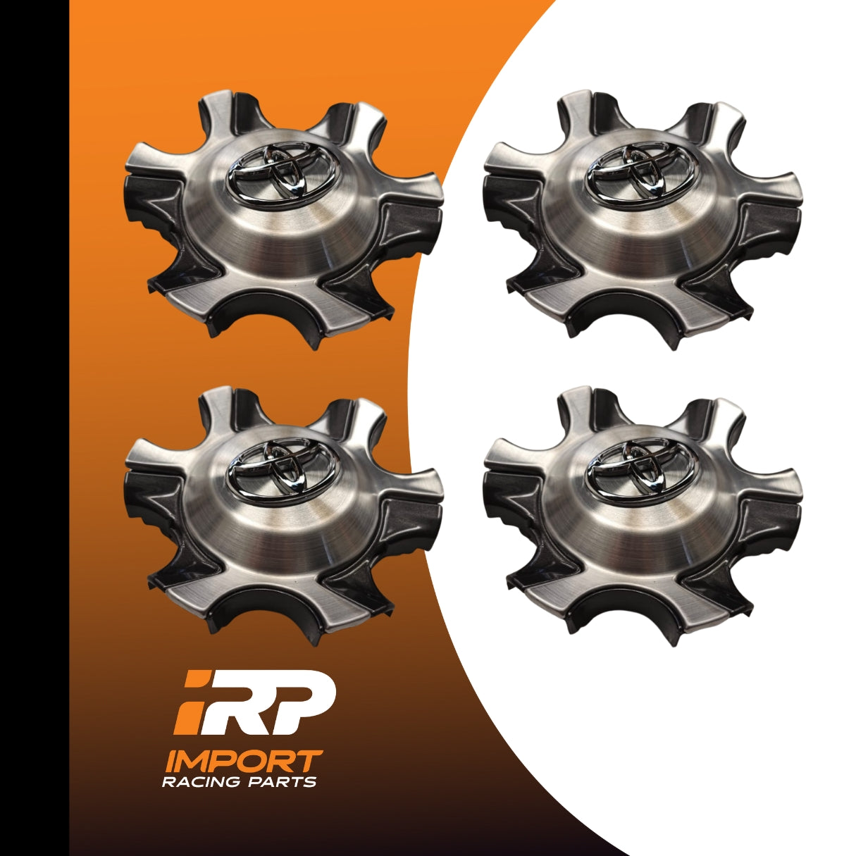 Kit X4 Centros de llanta para Toyota Hilux SRX SW4 2016-2020