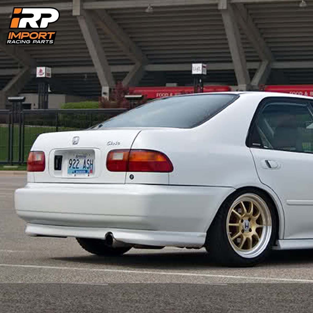 Lip Trasero Type R - Honda Civic 92-95 Coupé/Sedán