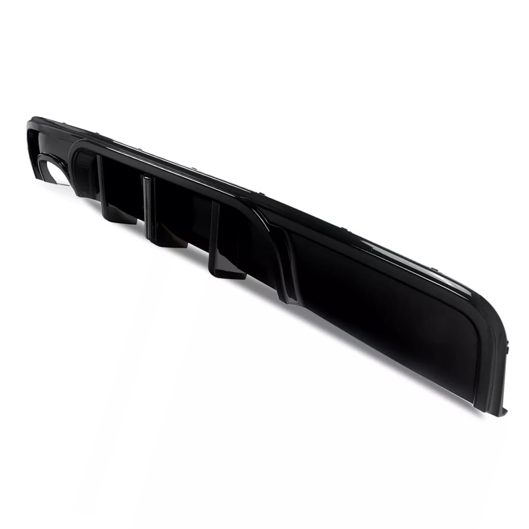 Difusor Trasero BMW Serie 1 E82 Negro Brillante M Sport
